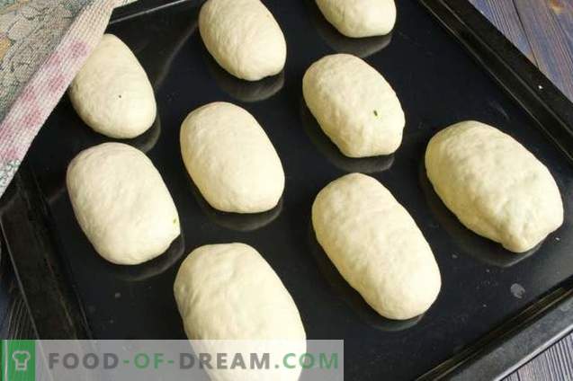 Pastetchen mit Reis und Ei im Ofen