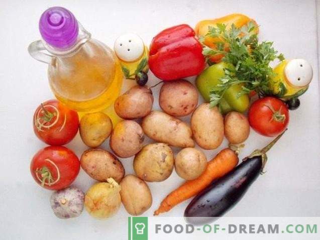 Bratkartoffeln mit Gemüse