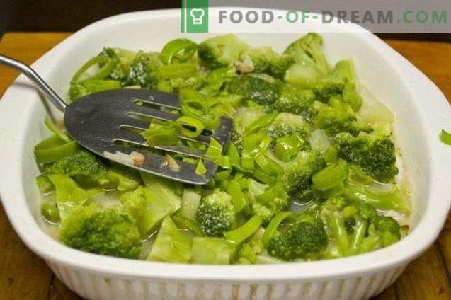 Auflauf mit Broccoli und Hähnchenfilet