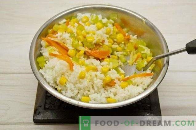 Peking-Reis mit Gemüse
