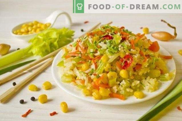Peking-Reis mit Gemüse