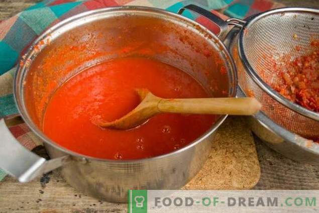 Homemade tomato sauce - for an incomparably tasty kebab!