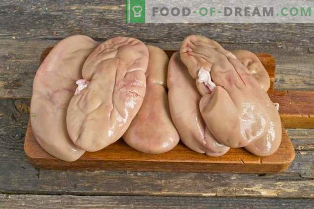Comment faire bouillir des rognons de porc sans odeur?