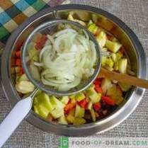 Vinaigrette mit Apfel und Sauerkraut - köstlicher Salat zum Fasten
