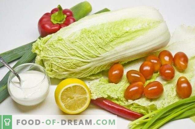 Gemüsesalat mit Zitronen-Zwiebel-Dressing