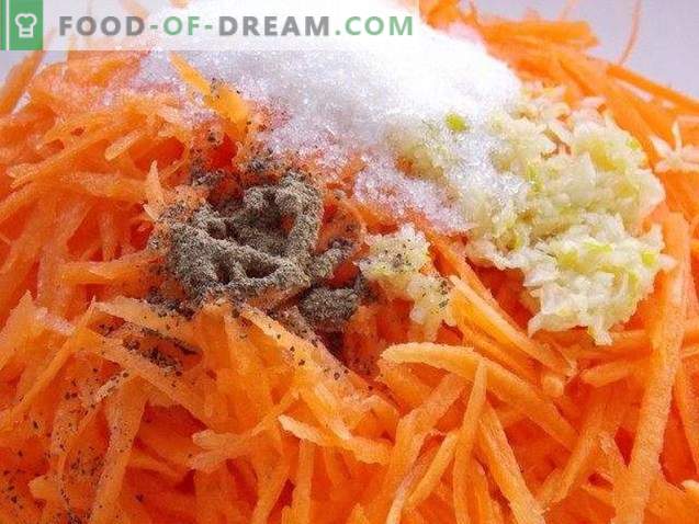 Köstliche koreanische Karotte