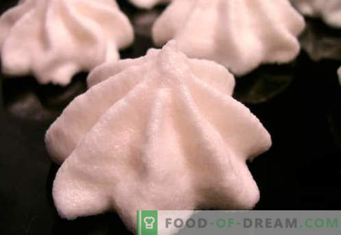 Hausgemachte Marshmallows - die besten Rezepte. Wie man Marshmallows zu Hause kocht.