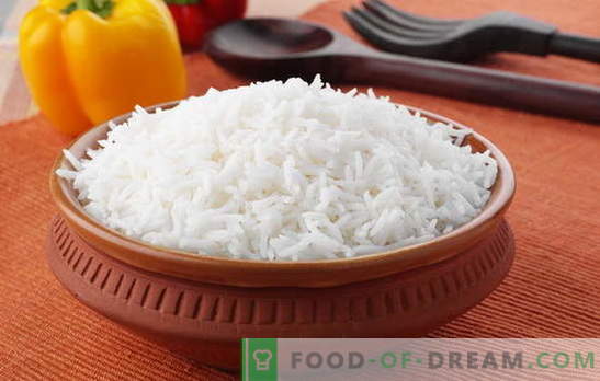 Wie wird Reis so zubereitet, dass er krümelig ist? Rezepte aus krümeligem Reis, das Geheimnis des Reiskochens, so dass er krümelig war
