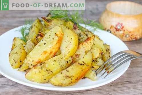 Landkartoffeln sind ein festliches und sparsames Gericht!