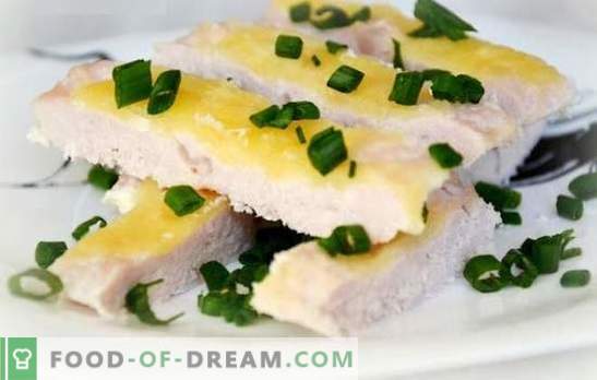 Truthahn mit Käse: lecker, schön, gesund. Originelle einfache und originelle Rezepte zum Kochen von leckerem Truthahn mit Käse