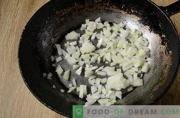 Salat mit Pilzen und Hühnchen: Vorspeise und volles Hauptgericht. Schritt für Schritt Foto-Rezept für einen herzhaften Salat aus Hähnchenfilet, Champignons und Käse
