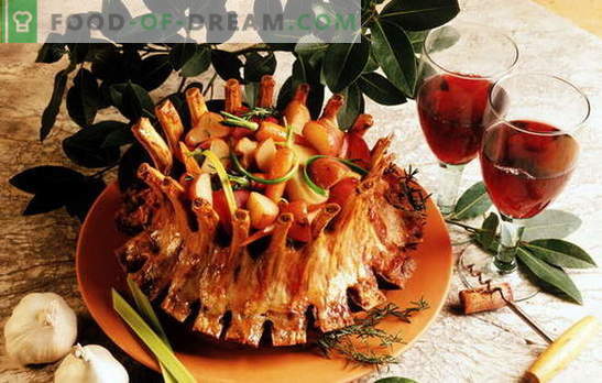Saftiges königliches Fleisch: die besten Rezepte eines beliebten Gerichts. Königliches Fleisch mit Kartoffeln, Orangen, Kiwi, Auberginen