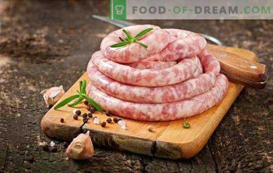 Hausgemachte Schweine- und Rindswurst: Qualität und Wirtschaftlichkeit. Hausgemachte Schweine- und Rindfleischwürste - lecker!