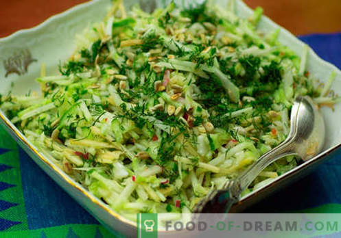 Frischer Gurkensalat - eine Auswahl der besten Rezepte. Wie man richtig und lecker einen Salat mit frischer Gurke zubereitet.