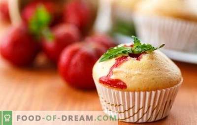 Strawberry Cupcake ist eine köstliche Beeren-Delikatesse. Rezepte aromatisierter Kuchen mit Erdbeeren für seelenvollen Sommertee