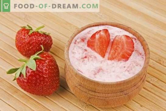 Desserts mit Erdbeeren: Rezepte mit Fotos für einen süßen Sommer. Varianten verschiedener Desserts mit Erdbeeren: Kuchen, Cremes, Eis, Pastila