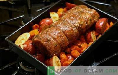 Schweinefleisch mit Gemüse im Ofen - immer lecker! Wie man Schweinefleisch mit Gemüse im Ofen zubereitet - einfache und festliche Rezepte