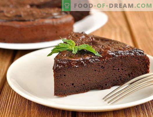 Schokoladenkuchen - die besten Rezepte. Wie man einen Schokoladenkuchen richtig und köstlich zubereitet.