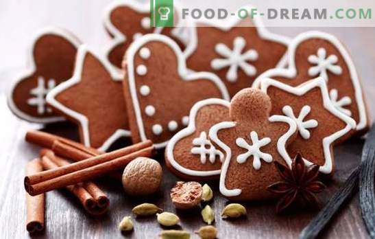 Weihnachtslebkuchen - ein Märchen und ein Aroma des Glücks im Haus. Lernen Sie, wie man echten Weihnachtslebkuchen