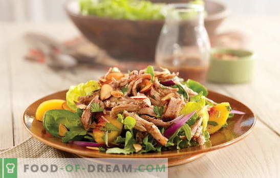 Ein Einfacher Salat Mit Fleisch Ist Ein Herzhafter Snack Wie Man Einen Einfachen Salat Mit Geflugel Schweinefleisch Oder Rindfleisch Zubereitet