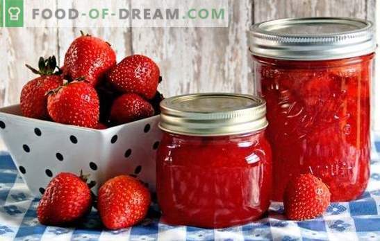 Erdbeeren in Sirup für den Winter: mit Zucker, Zitronensäure, Gelatine. Rezepte Dosenerdbeeren im Sirup für den Winter