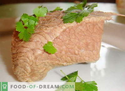 Gekochtes Fleisch - die besten Rezepte. Wie man gekochtes Fleisch zubereitet und lecker schmeckt.