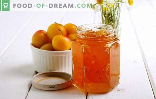 Kirschpflaumenmus mit Orange - Aroma von Uhrwerk-Zitrusfrüchten! Rezepte für verschiedene Kirschpflaumenmus mit Orangen