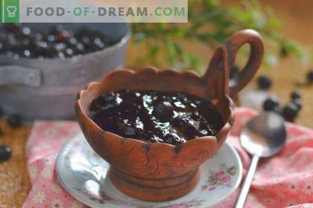 Marmelade aus schwarzen Johannisbeeren - einfach, lecker, nützlich!