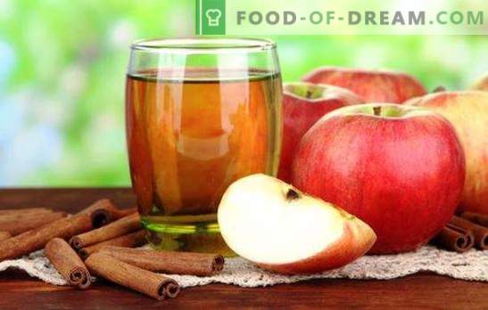 Saft von Äpfeln ohne Entsafter ist ein nützliches natürliches Getränk. Die besten Rezepte für Saft von Äpfeln ohne Entsafter