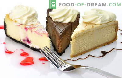 Cake Cheesecake: Originalrezepte zum Zubereiten eines süßen Desserts. Backe Käsekuchen mit eigenen Händen: von Keksen, Sahne, Hüttenkäse, Käse