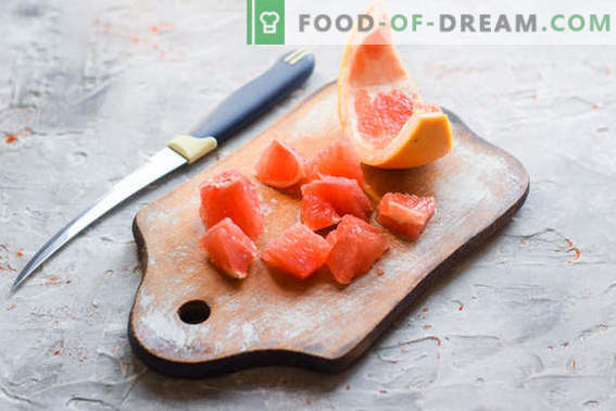 Köstlicher Melonen-Smoothie mit Apfel und Grapefruit