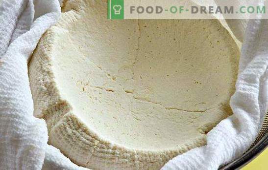 Wie man Hüttenkäse aus Joghurt zu Hause zubereitet: Es ist ganz einfach. Hausgemachter Frischkäse - lecker und gesund