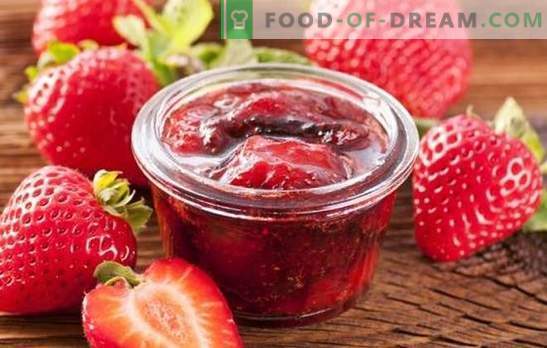 Erdbeerkonfitüre: hell, lecker, Favorit. Verschiedene Rezepte für Konfitüre aus Erdbeeren - wählen Sie beliebige!